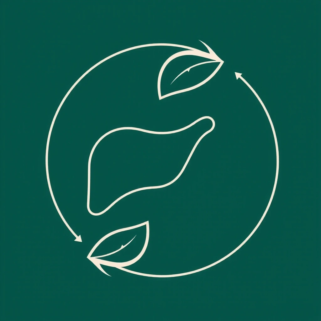 Diagramme linéaire du cycle détoxifiant
